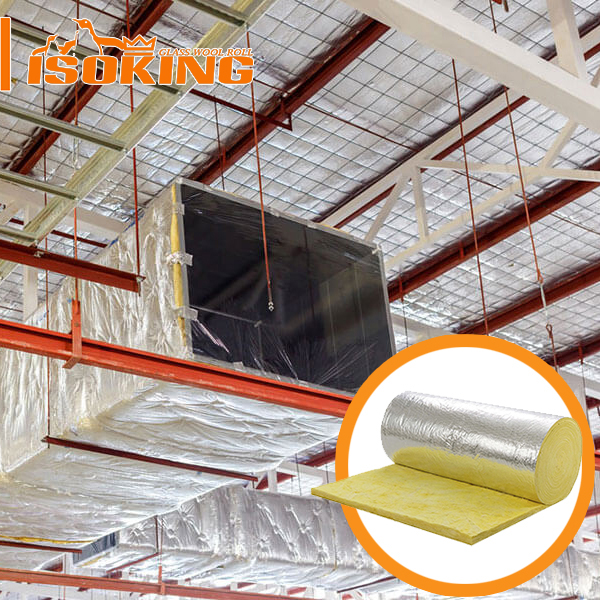 25mm Fiber Glass Wool Blanket Insulation