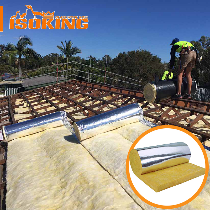 ISOJIANXIN Acoustic Fibre Glass Wool Roll