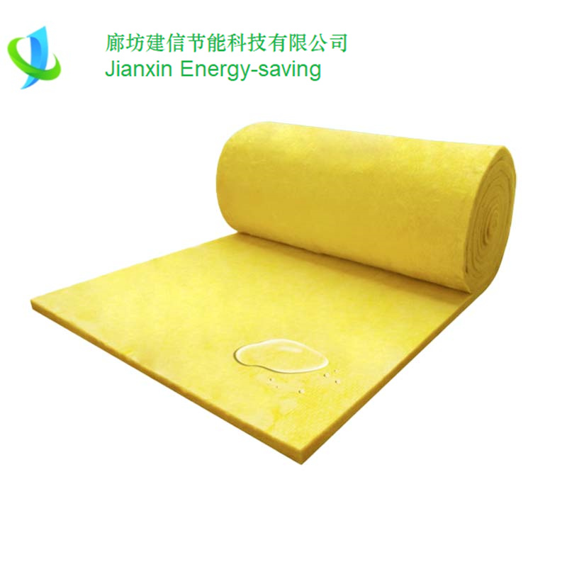 Waterproof 25mm 75mm Glasswool Ceiling Insulation