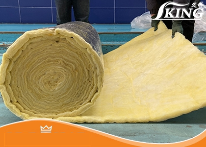 ISOJIANXIN Insulation Glass Wool Roll Rebound Rate Test