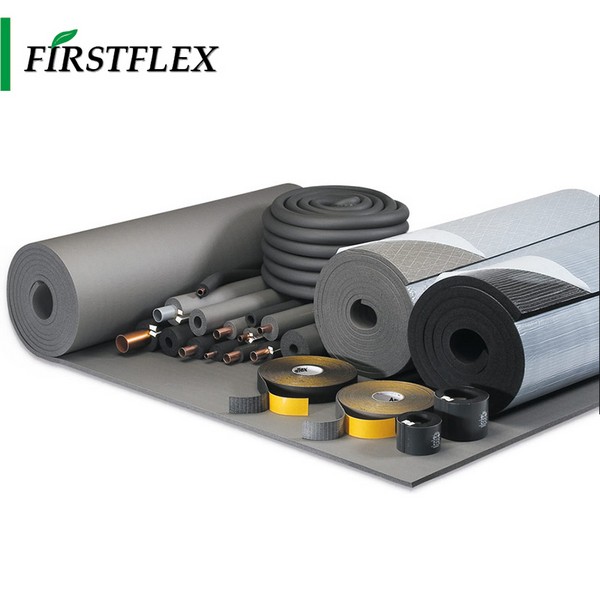 Rubber foam blanket with self -adhesive